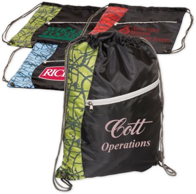 Designer String-A-Sling Backpack