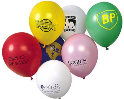 11" Crystal Colored Balloons