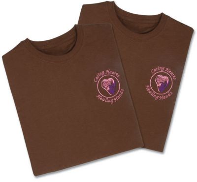 Caring Hearts Choc.Standard T-Xlrg