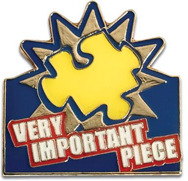 Very Important Piece Lapel Pin