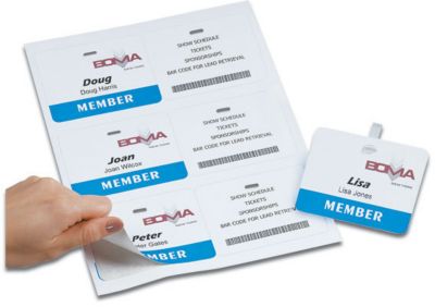 Laser Card Badges