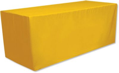 6 Ft. Fitted Table Throw - Blank