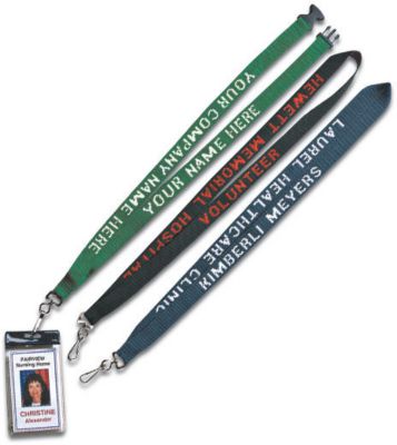 3/4" Lanyard W/Swivel And Snapback