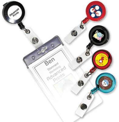 Badge Holder Round Retractable
