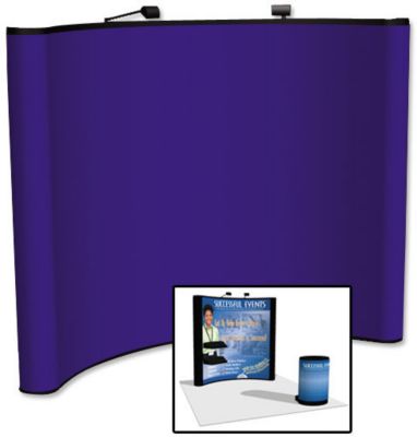 Show'n'rise 8'Curved Floor Display