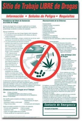 Drug Free Workplace Detail-Spanish