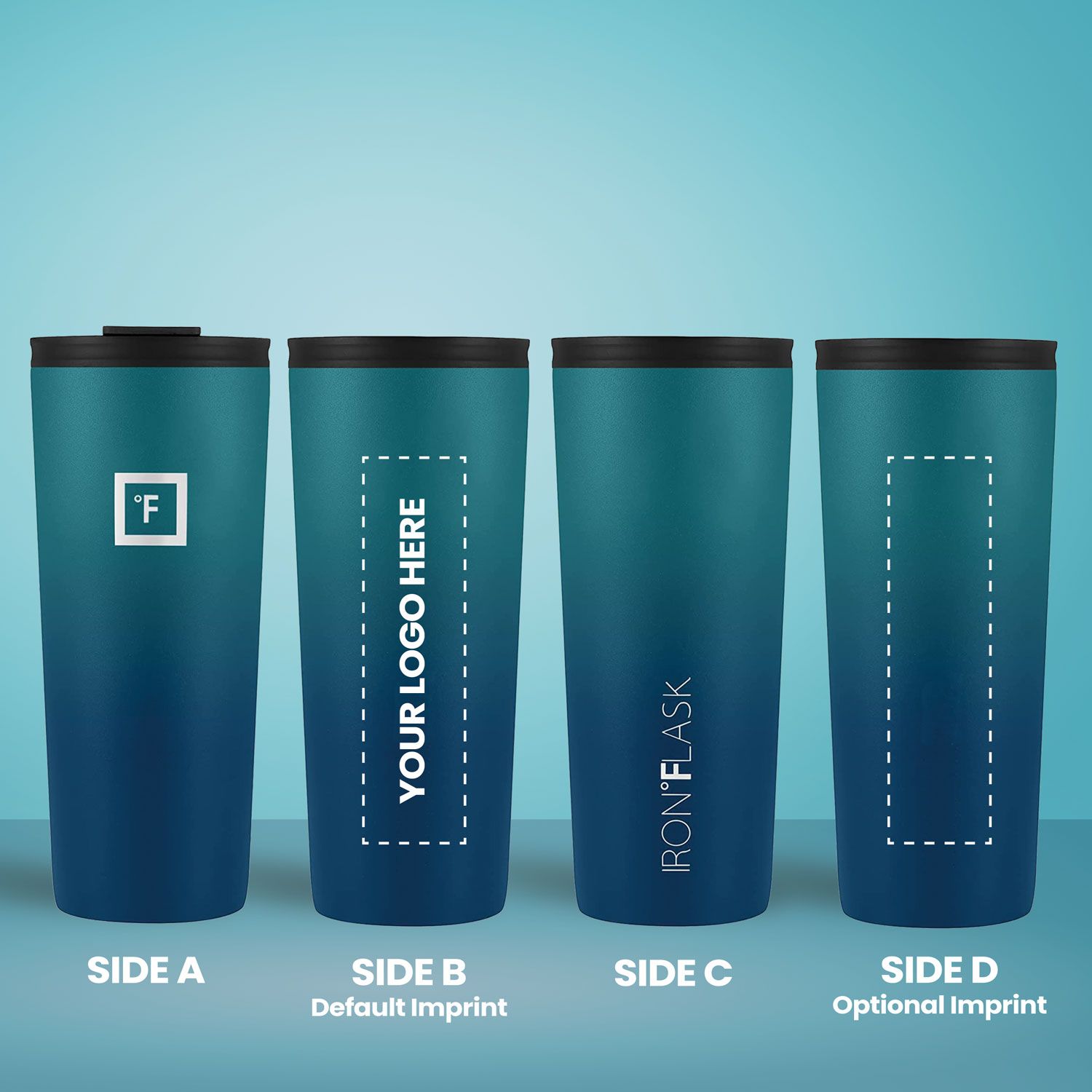 IRON FLASK CLASSIC TUMBLER 2.0 GRADIENT 24 OZ 14