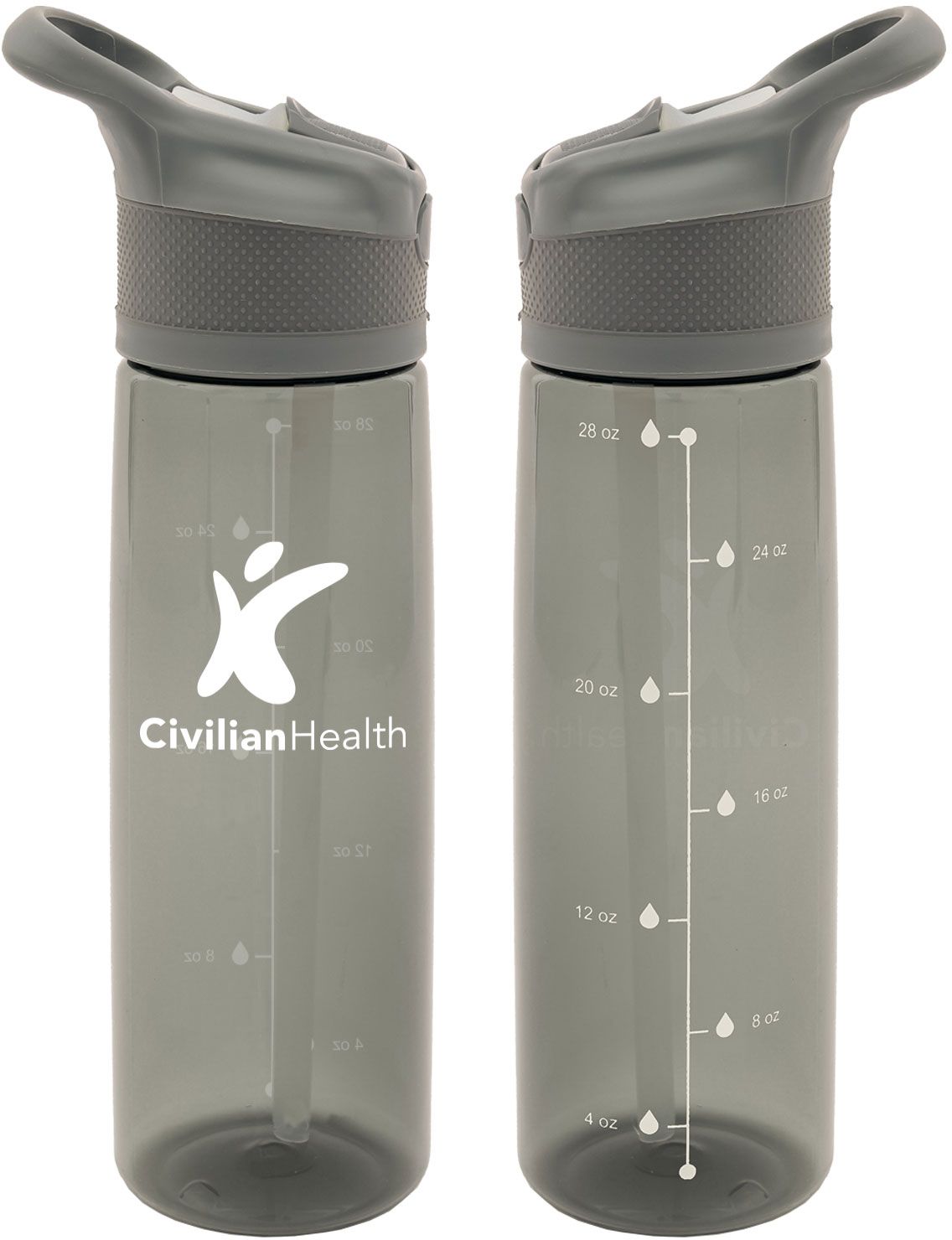 HYDRATE TRITAN BOTTLE W MEASUREMENT 28 OZ 12