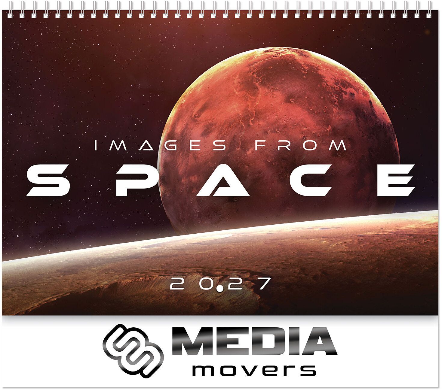LUXE IMAGES FROM SPACE SPIRAL WALL CALENDAR 7