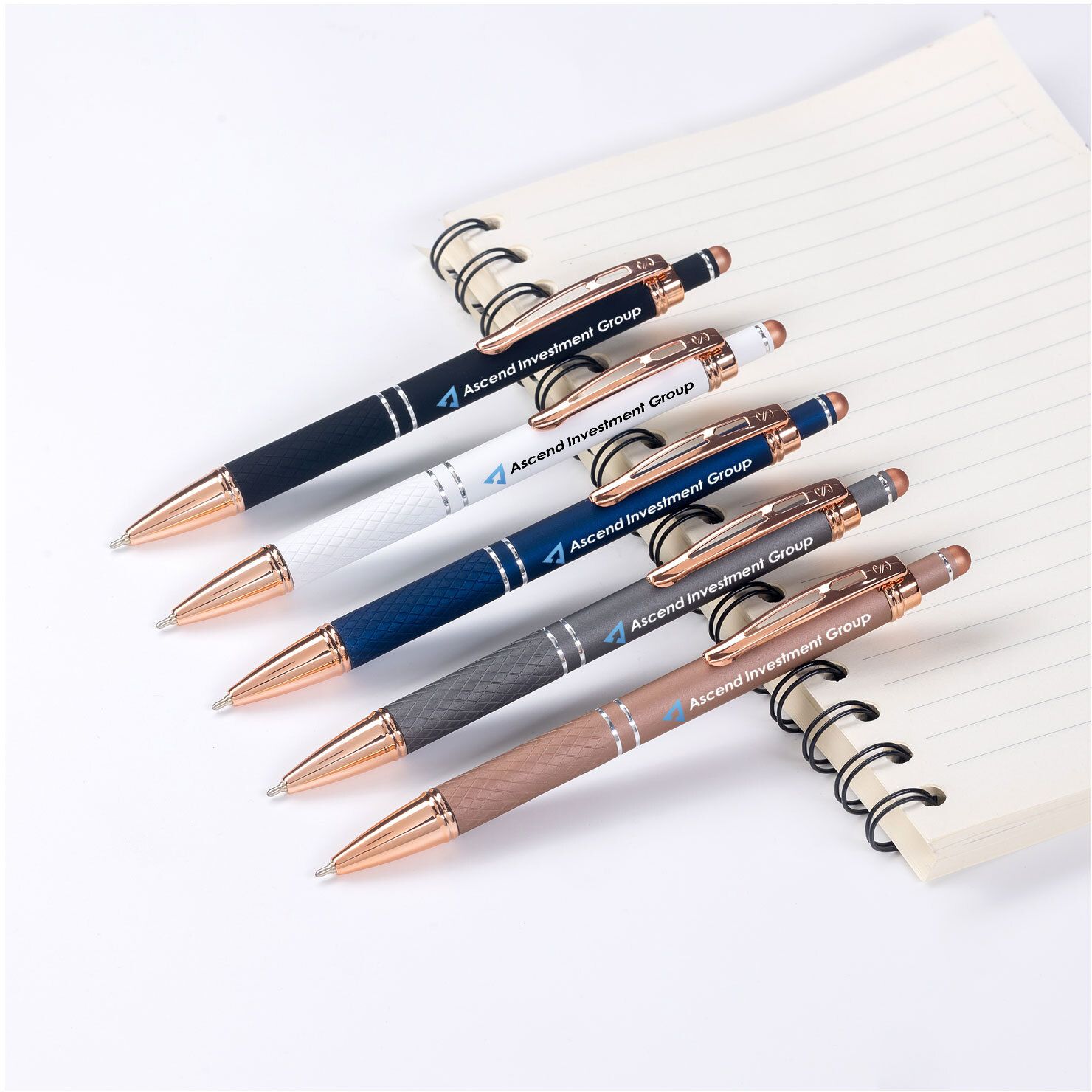 FULL COLOR CROSSGATE STYLUS  PEN - ROSE GOLD 9