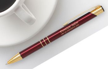 GOLD CELLO-WRAPPED DELANE® PEN 11
