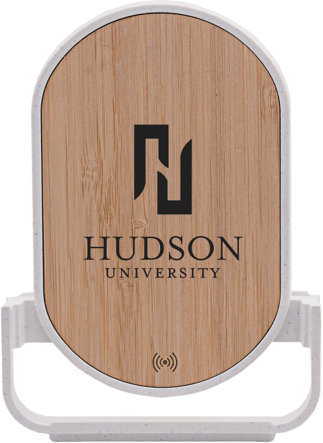 QI® CERTIFIED BAMBOO PHONE CHARGER STAND 7