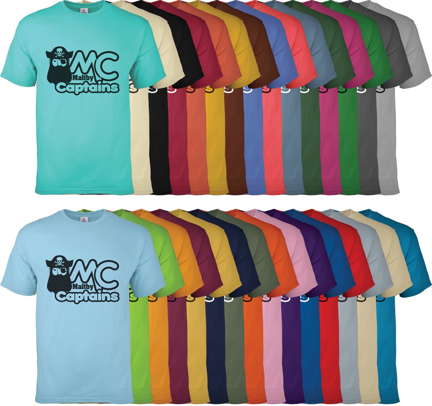 100% COTTON COLORED T-SHIRT 8
