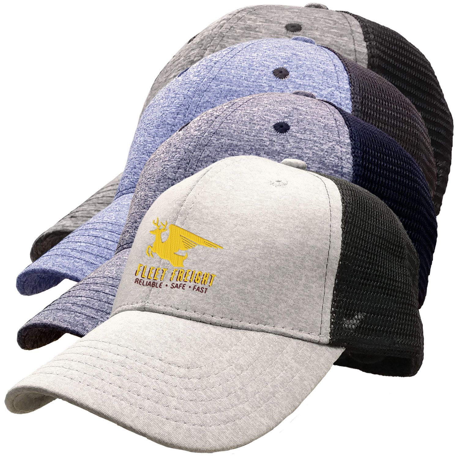 COSMIC TRUCKER HAT WITH MESH - EMBROIDERED 6