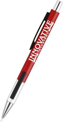 Clearance Promotional Items | Cheap Promo Items: Runway Gel Glide Pen Red