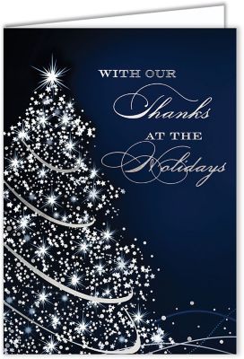STARRY TREE HOLIDAY CARD