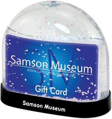 Gift Card Snow Globe