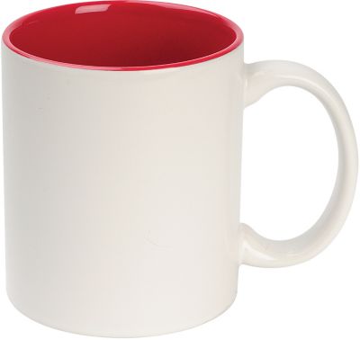 Buy VON CASA Ceramic Coffee Mug - 320 Ml, Red at the best price on