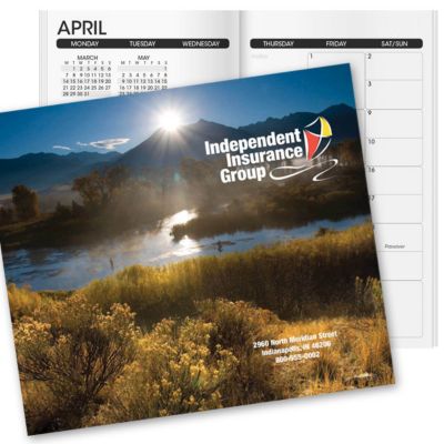 FULL COLOR STOCK MONTHLY POCKET PLANNER
