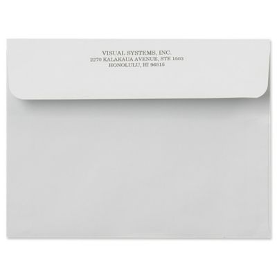 5.25 x 7 Printed Envelope | Amsterdam Printing