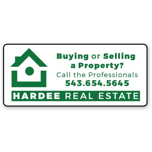 Economical Advertising Labels 2X7/8