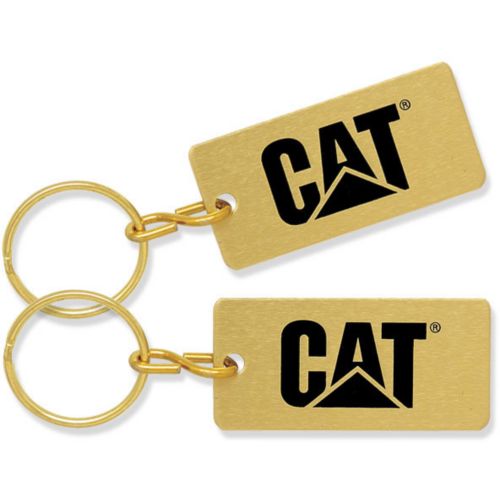 Die Struck Gold Key Chain