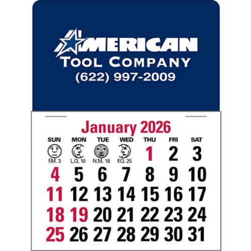 Traditional Press-N-Stick Calendar