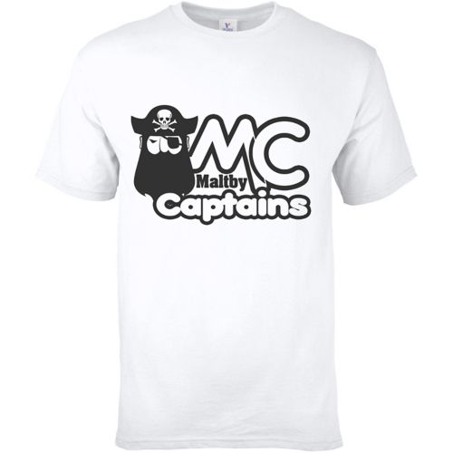 Screen Printed 100% Cotton White T-Shirt