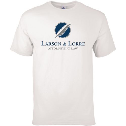 Screen Printed 100% Cotton White T-Shirt