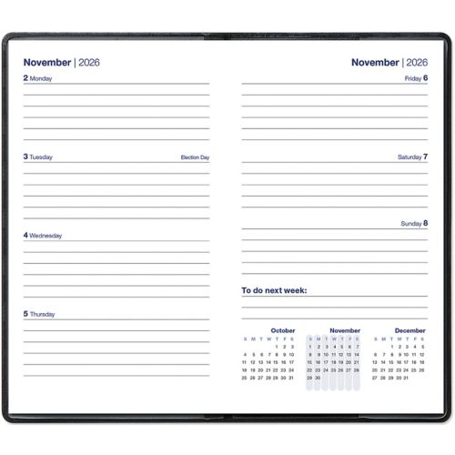 Weekly Pocket Calendar Refill