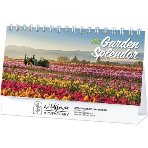 Garden Splendor Desk Calendar