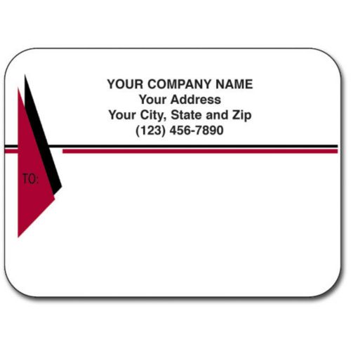 Matte Mail Labels Flat