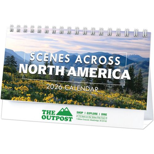 Scenes Across America Desk Calendar