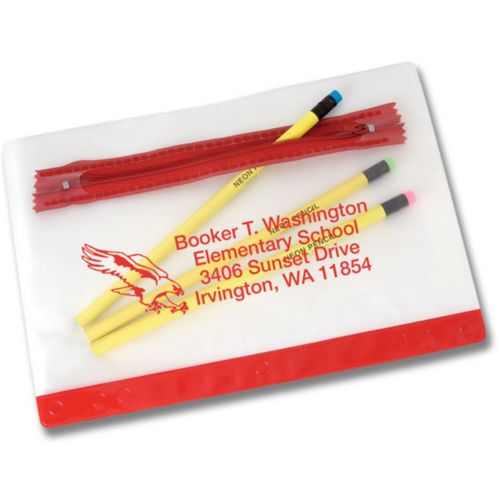 Clear School Supply Or Mask Pouch
