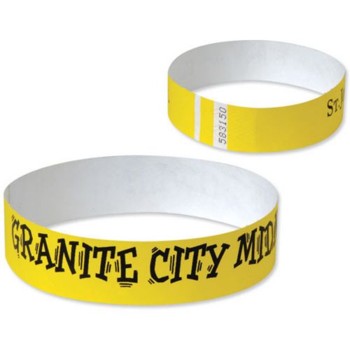 Tyvek Wristband 1 Inch Width