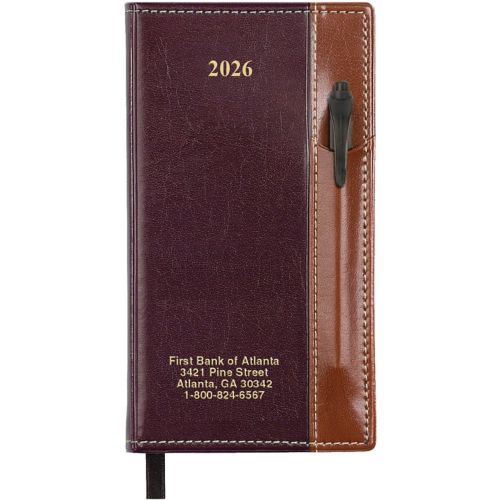 Richford Duet Monthly Pocket Calendar & Pen