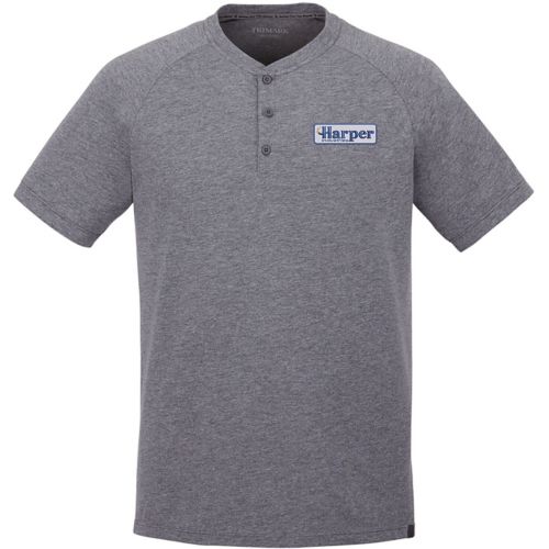 Somoto Eco Short Sleeve Mens Henley