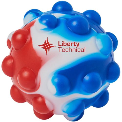 Tie Dye Push Pop Ball