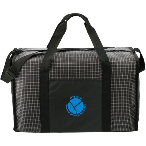 Grid Boxy Duffel