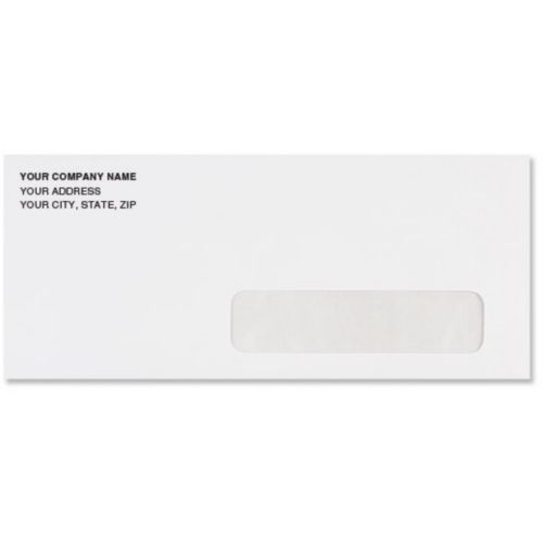 #10 Right Hand Window Envelope