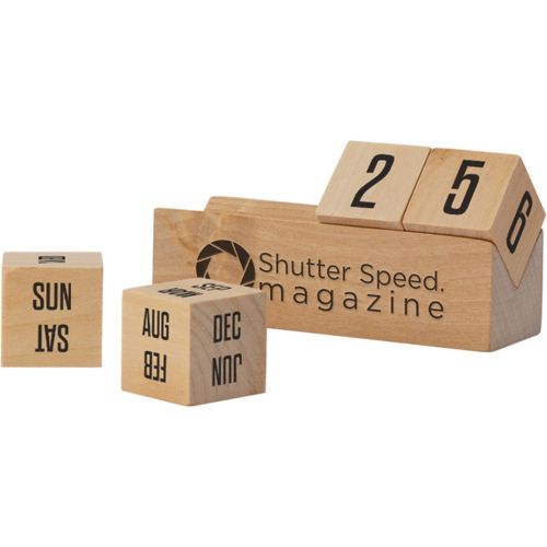 Boa 4 Inch Wooden Perpetual Calendar
