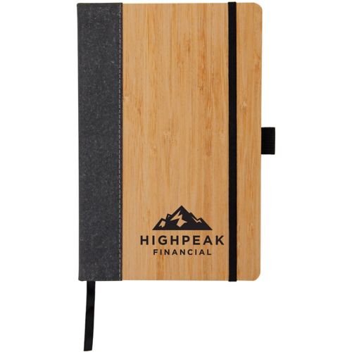 Saratoga Horizon Bamboo & Leather Journal