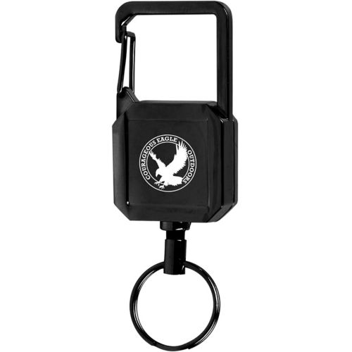 Badge Reel Keychain With Carabiner