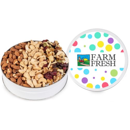 Fresh Beginnings Hearty Nut Trio Tin 12 Ounce