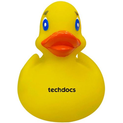 Weighted Racing Rubber Duck