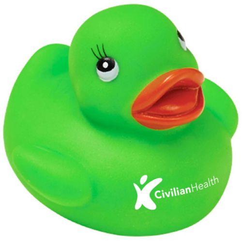 2" Colorful Rubber Ducks