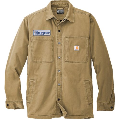 Carhartt® Rugged Flex® Fleece-Lined Shirt Jac