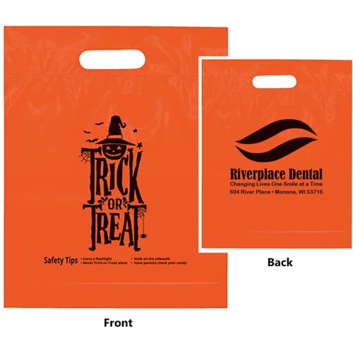 Trick Or Treat Die Cut Bag