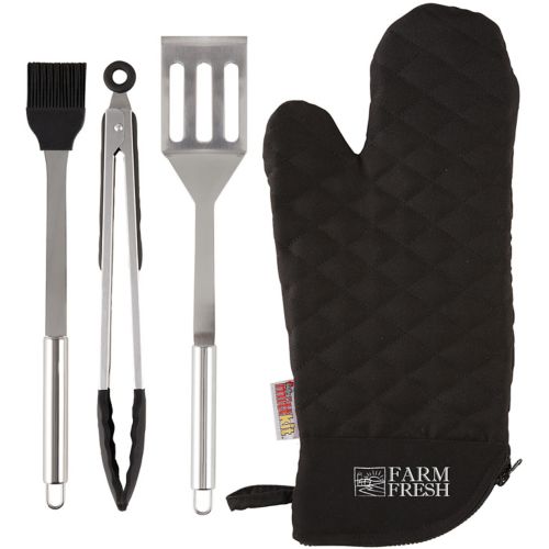 BBQ Grilling Mitt Kit