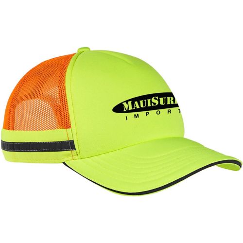 Big Accessories Safety Trucker Cap